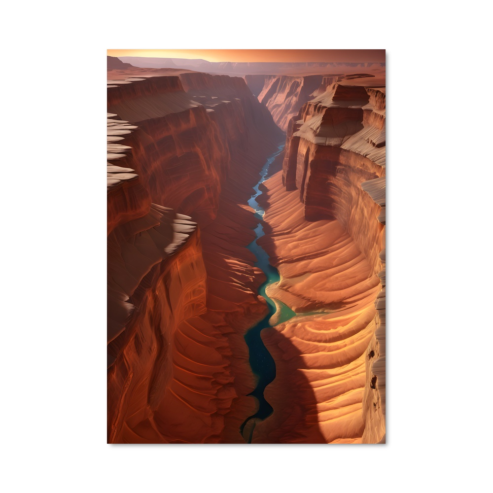 Poster Splendide de Valles Marineris